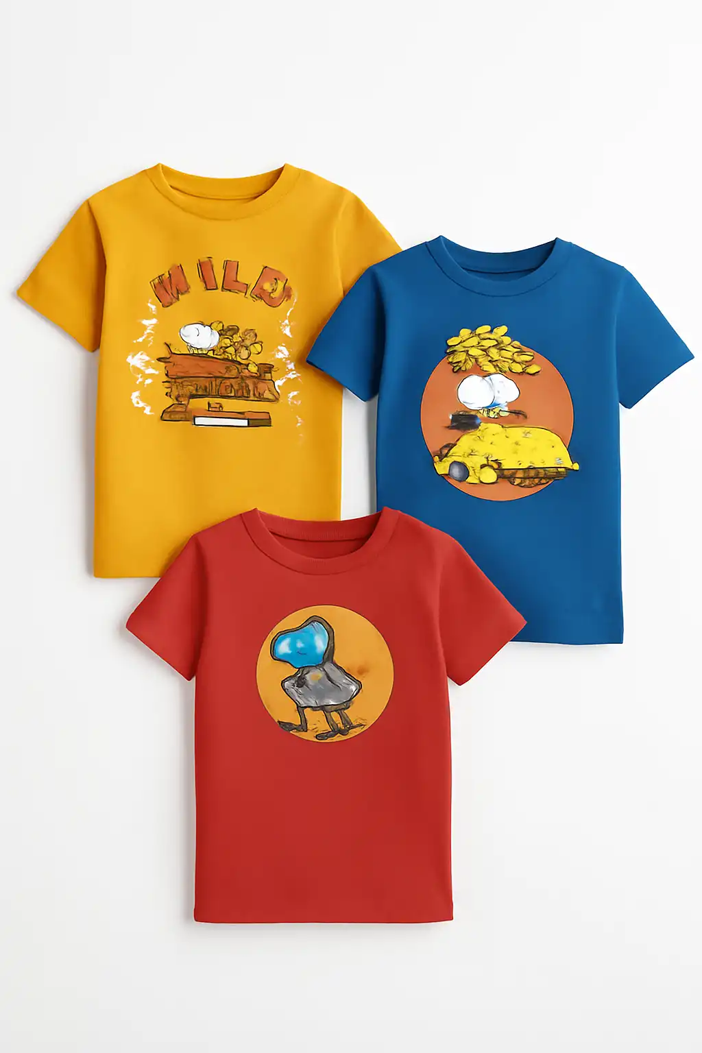 Boy's Graphic Print T-shirt Manufacturing for Germany