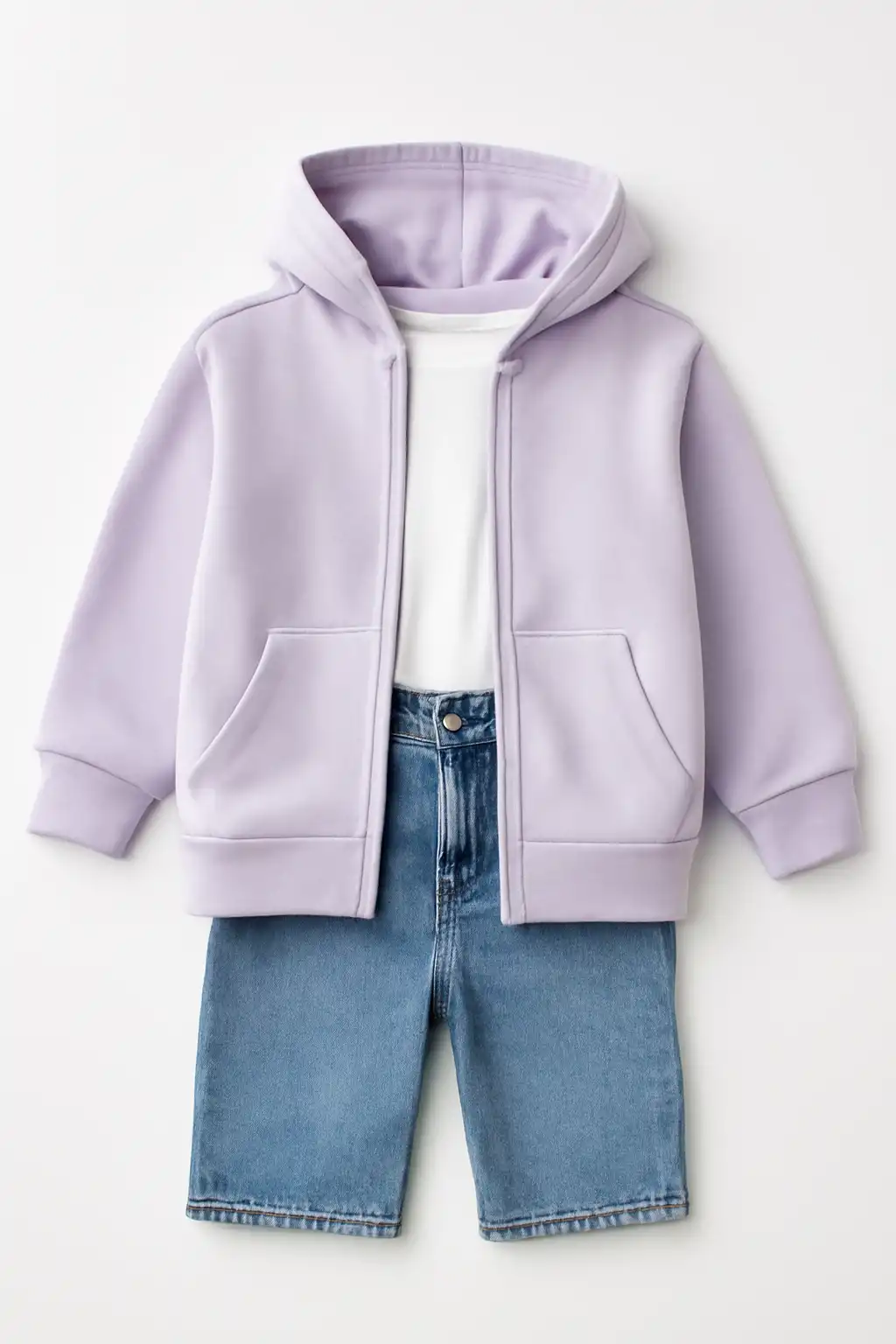 Custom Girls&rsquo; Zip through Hoodies &ndash; Export to Canada