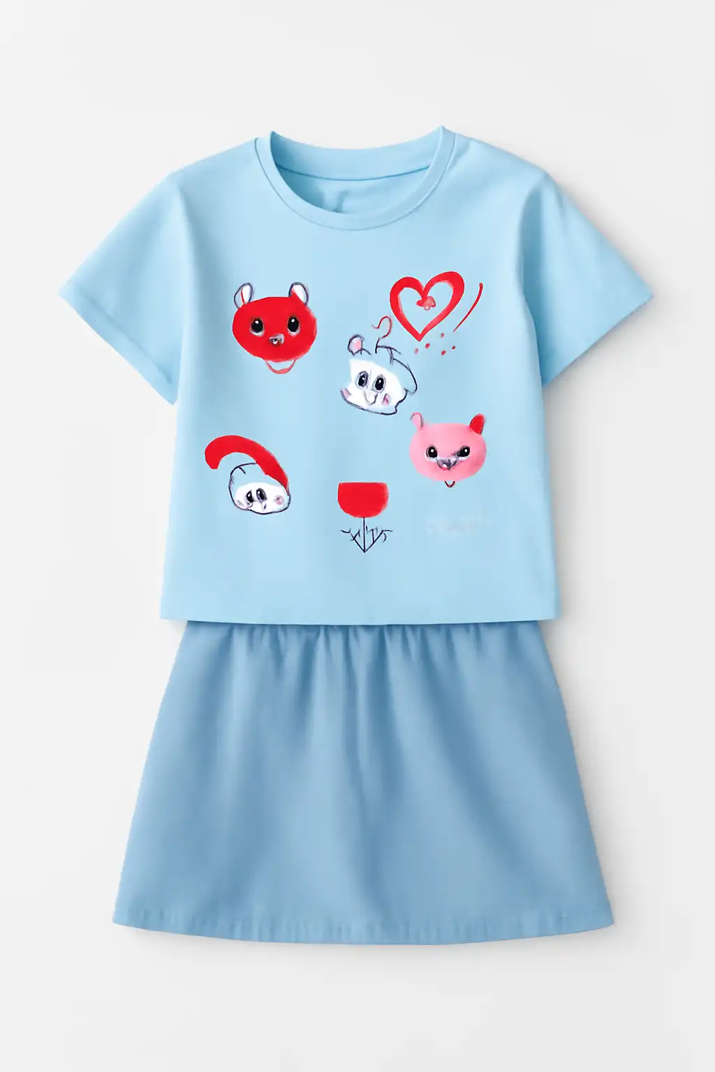 PKD T-shirt - Girls’ Printed T-shirt – Manufacturing for Sweden Girls’ Printed T-shirt – Manufacturing for Sweden