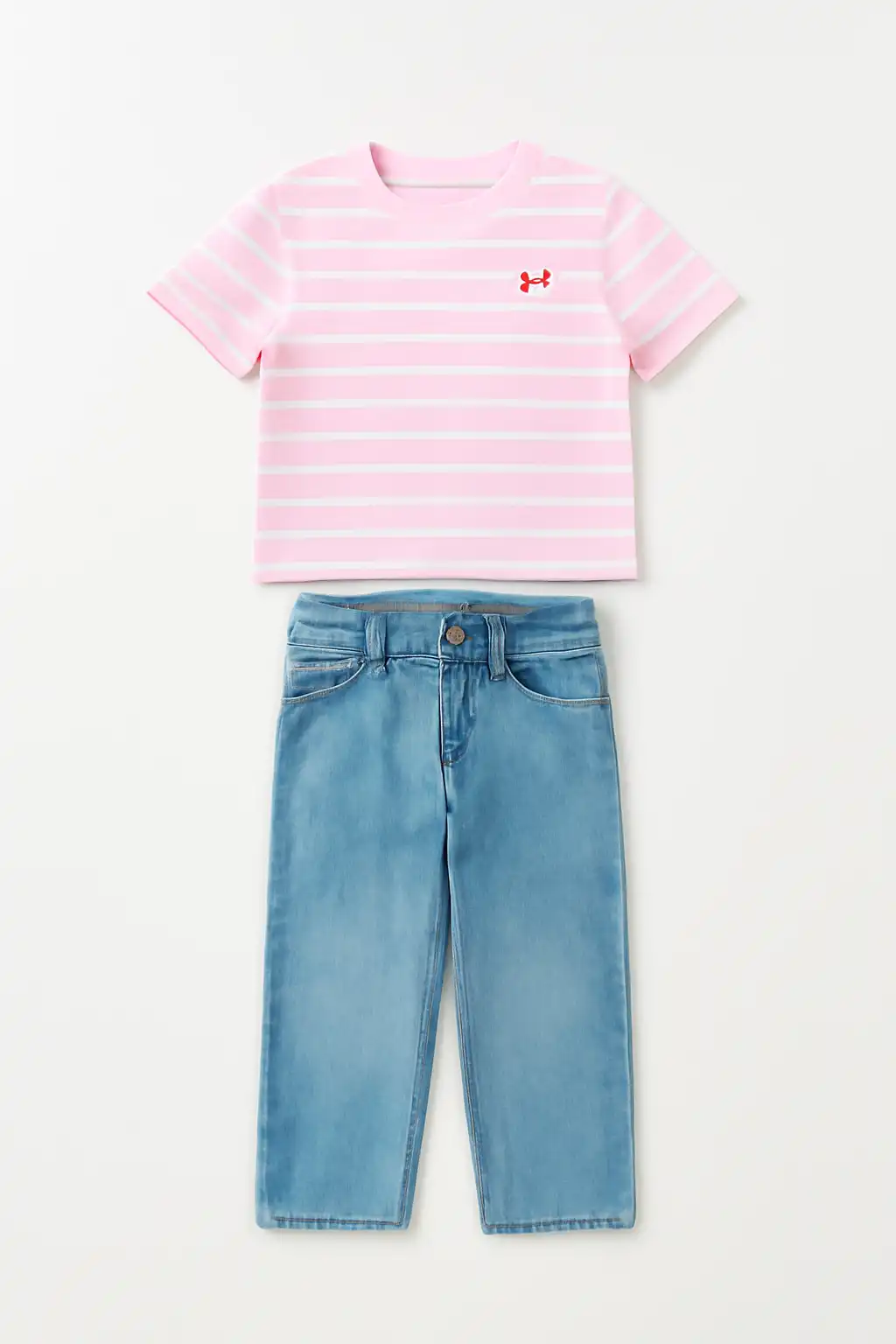 Girls&rsquo; Short Sleeve Stripe T-shirt &ndash; Manufacturing for Chile