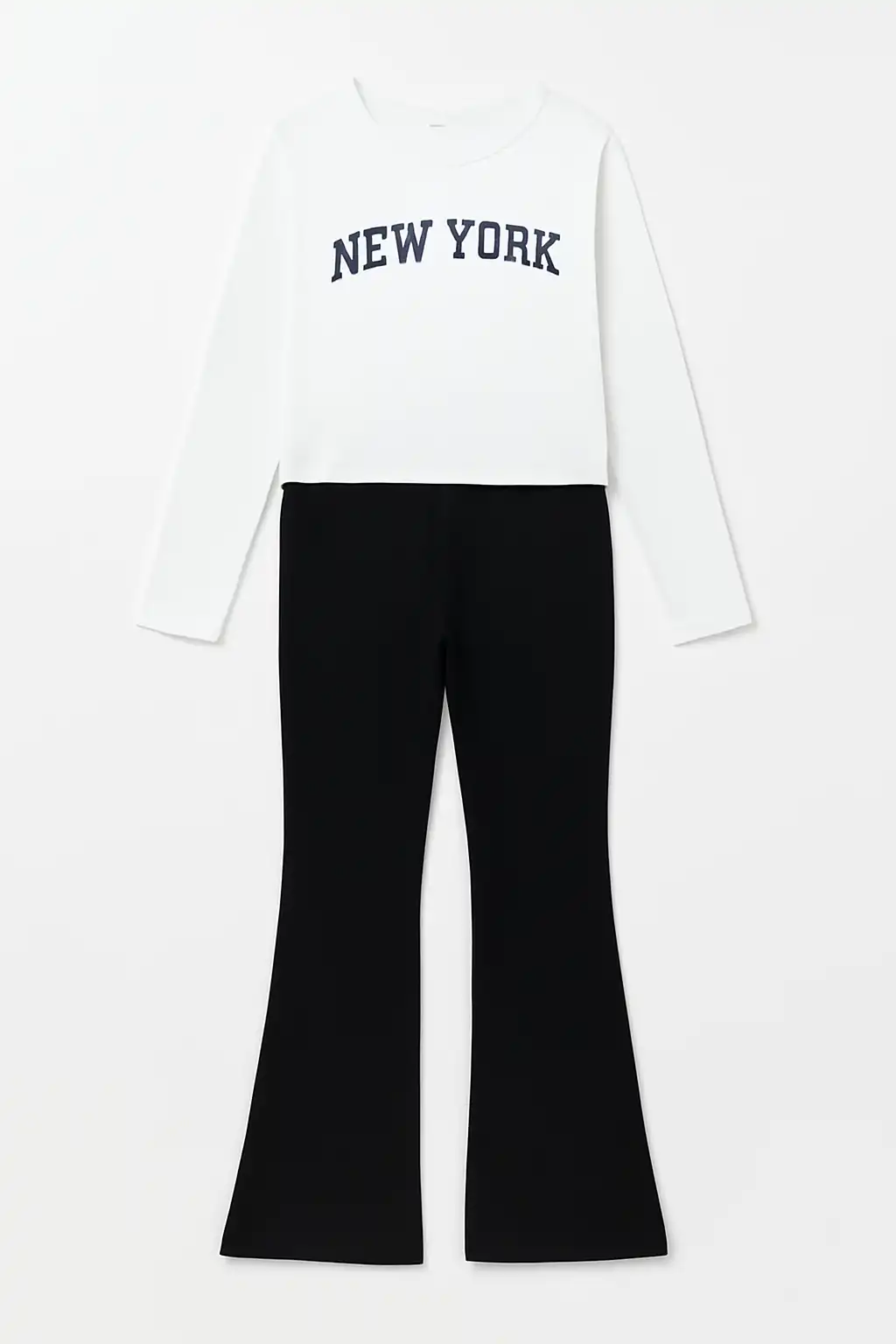 Girls&rsquo; Trendy Flared Leggings &ndash; Chile Apparel Production Partner